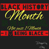 Chazi "Black History Month" Tshirt