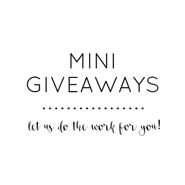 Image of Mini Giveaways