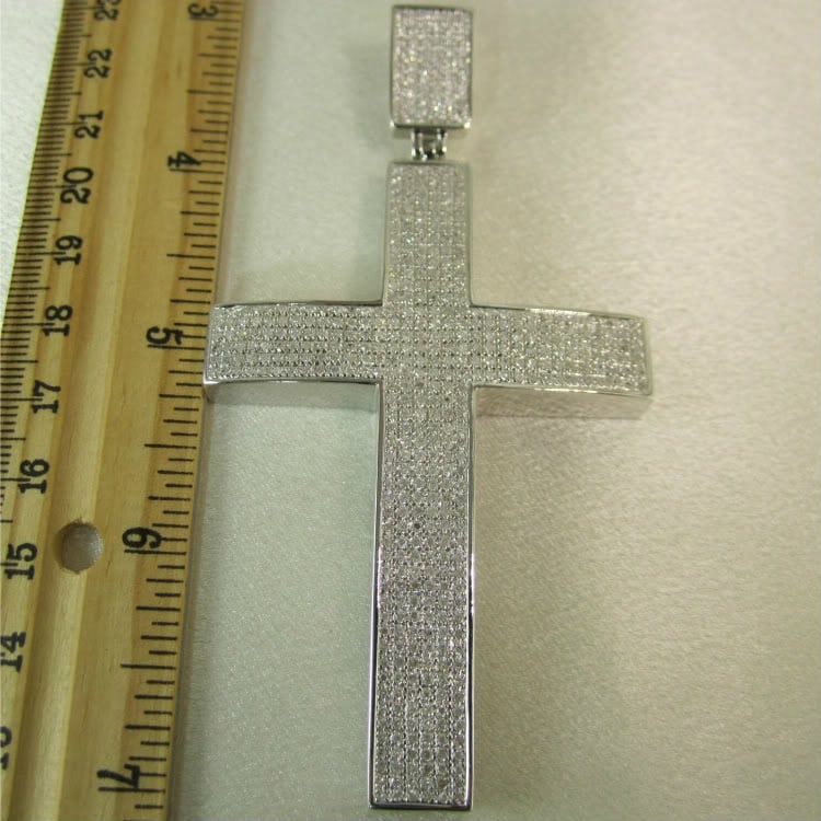 Image of XL 2.90 CT DIAMOND CROSS