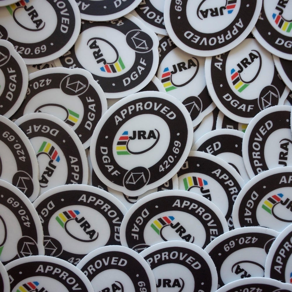 Image of #JRAapproved sticker