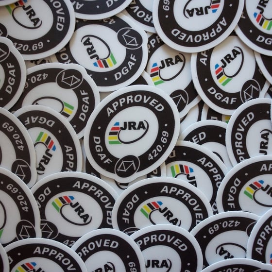 Image of #JRAapproved sticker