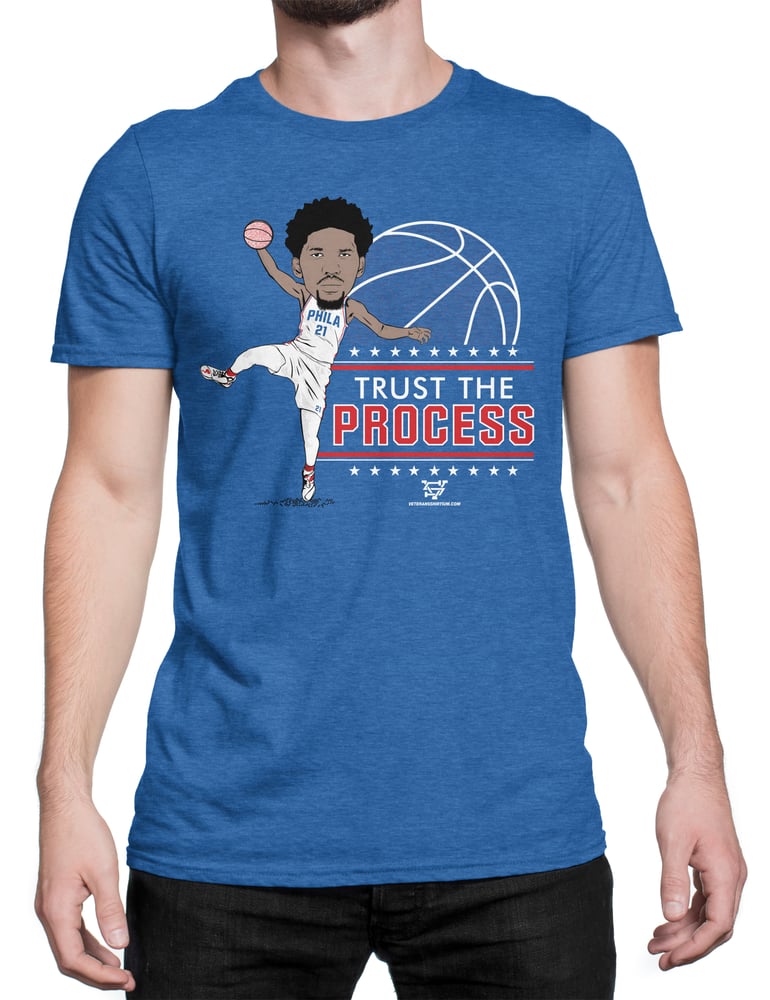 Philadelphia 76ers Joel Embiid Trust The Process Shirt