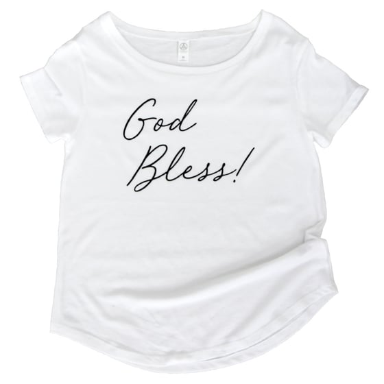 Image of GOD BLESS! WOMEN'S TEE