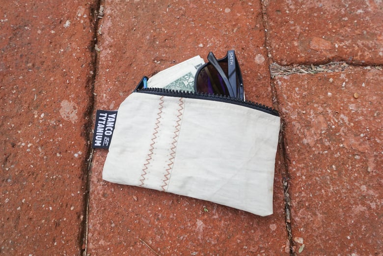 Image of Yanco for Tytanium Recycled Viault Sail Cloth Pouch