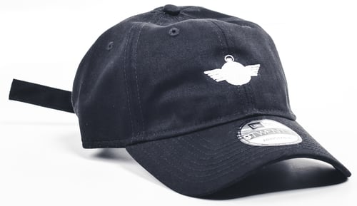 Image of FlyTimez "Stamp Of Approval" Cap (Black/White)