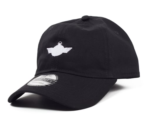 Image of FlyTimez "Stamp Of Approval" Cap (Black/White)