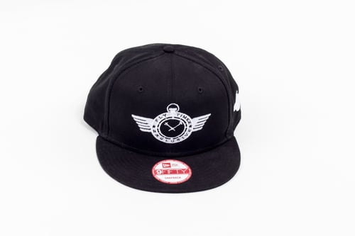 Image of FlyTimez "Official" Logo Snapback (Black/White)