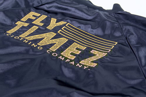 Image of FlyTimez Team Jacket (Black/Gold)