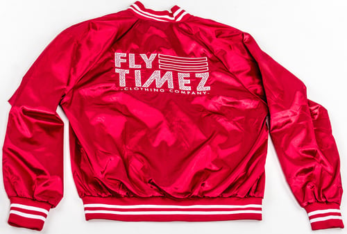 Image of FlyTimez Team Jacket (Red/White)