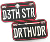 Death Star/Vader Car Plate Patch