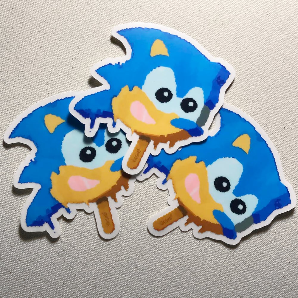 Image of Sonic Ice Cream Sticker