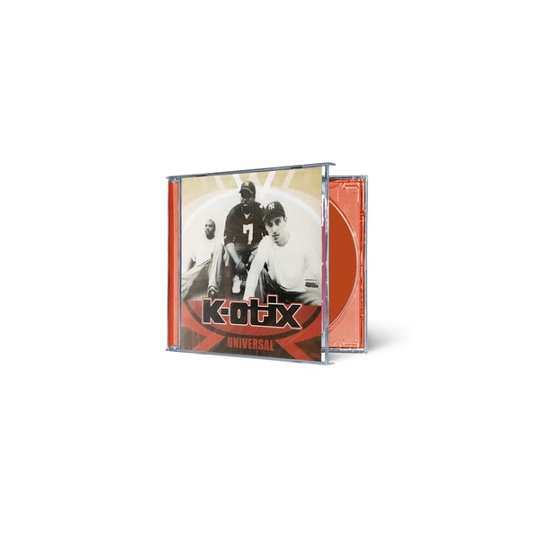 Image of K-otix -Universal Tour CD! Out of Print Dead stock w/Bonus cuts