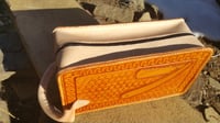 Image 1 of Custom Hand Tooled Dopp Bag Shave Kit. Your Image/Design or Idea.