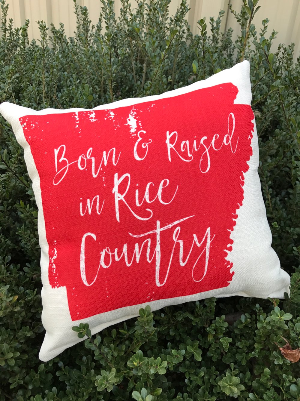 Arkansas Rice Pillow