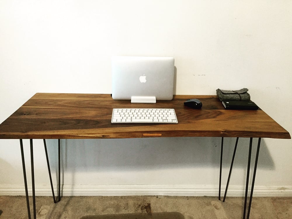 Image of Bespoke Walnut Desk