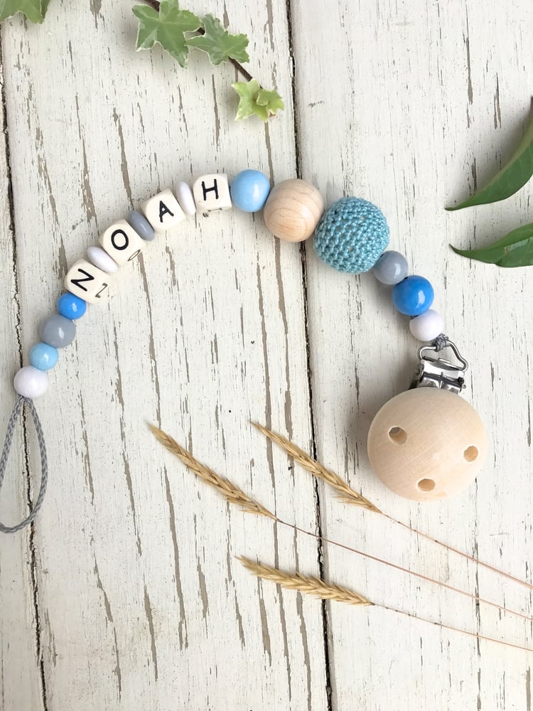 Image of Personalised pacifier clip