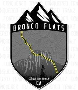 Image of "Bronco Flats" Trail Badge