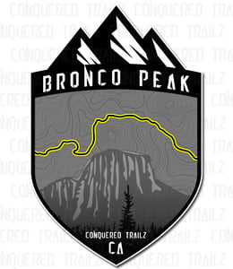 Image of "Bronco Peak" Trail Badge