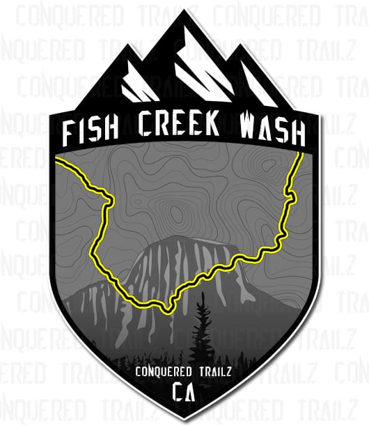 Image of "Fish Creek Wash" Trail Badge
