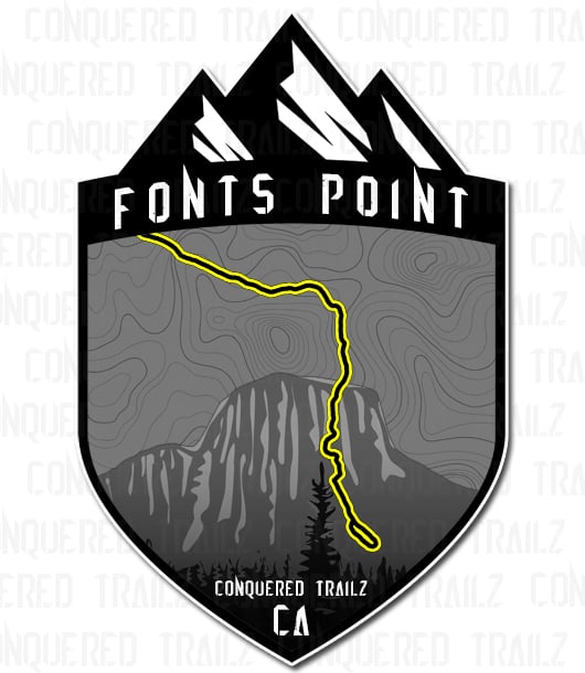 Image of "Fonts Point" Trail Badge