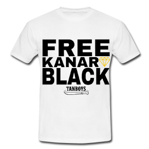 Image of Free Kanary Black T-Shirts (White)