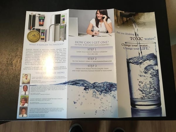 Image of (100) Is Your Water Toxic? brochures