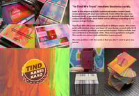 Image 1 of In Tind we trust random business card prints.