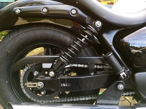 Image of 12" (300mm) BLACK REAR SHOCKS FOR SPEEDMASTER AMERICA