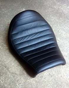 Image of  R3 ROLL TOP LOWRIDER SEAT FOR THE TRIUMPH ROCKET 3  ROADSTER AND CLASSIC