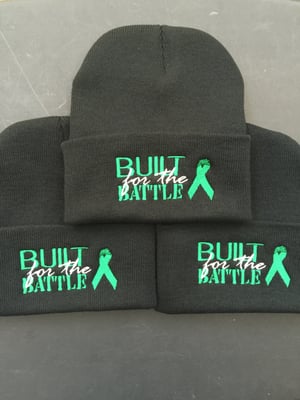 Image of "BUILT for the BATTLE" Any Ribbon Color For Any Cause  (Color options in drop down menu)