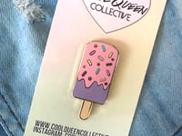 Image 3 of Popsicle Sprinkles Enamel Pin