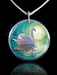 Image of White Swan Positive Energy Pendant
