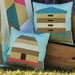 Image of Beetopia Skep Throw Pillow Cover Quilt Patterns