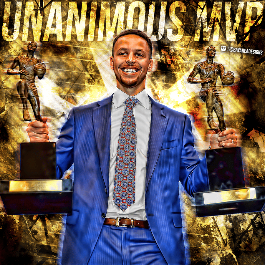 Image of Stephen Curry MVP EDIT PSD