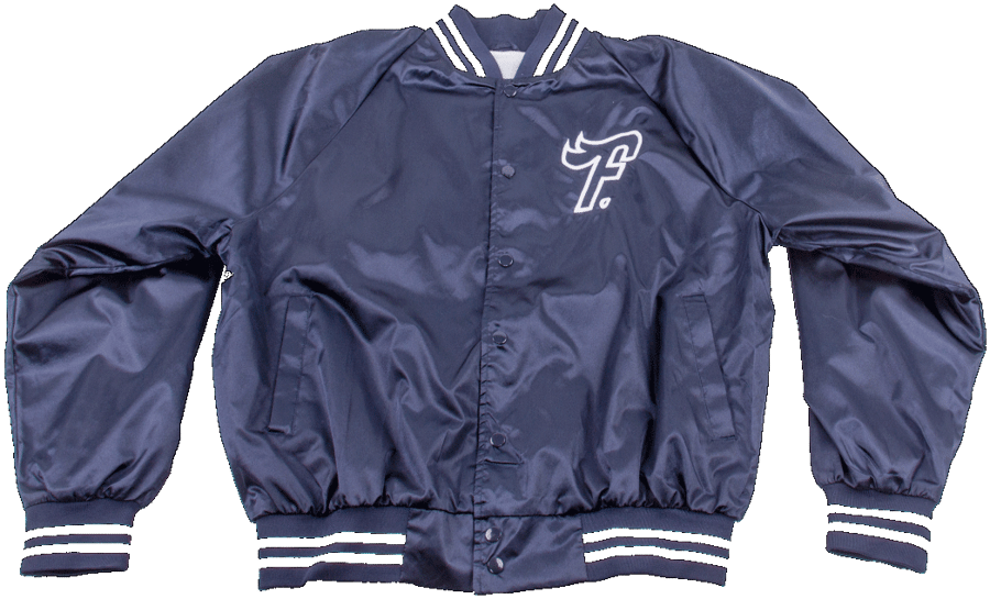 Image of FlyTimez Team Jacket (Navy/White)