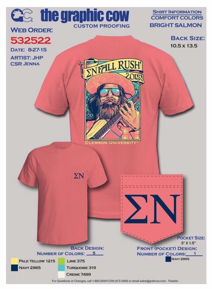 Image of SPRING 2017 BID DAY SHIRT