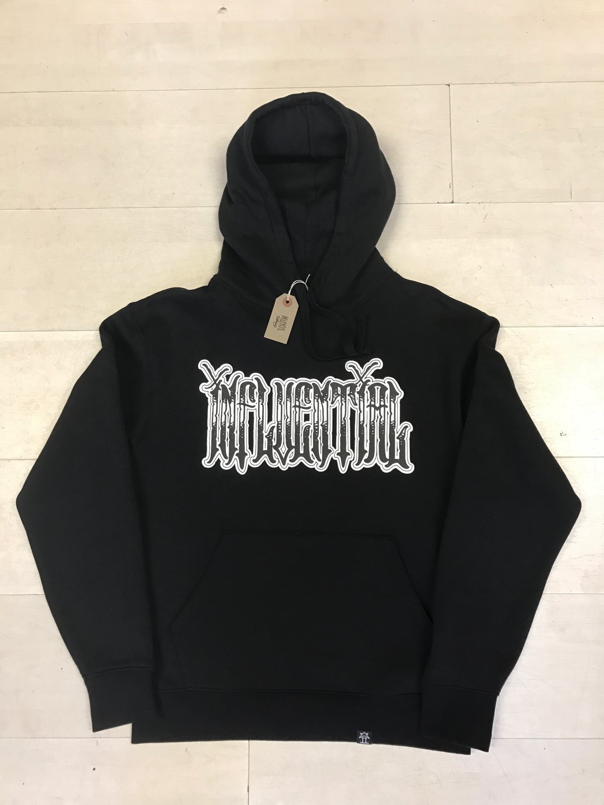 Image of Vertical Script Hoodie