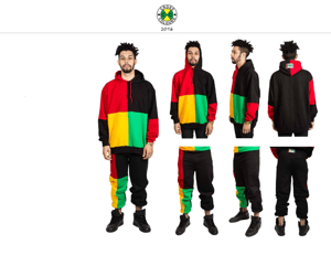 Image of Cross Colours - COLOR BLOCK HOODIE & SWEATPANTS (12% off)