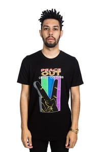 Image 2 of Cross Colours - PEACE OUT T SHIRT