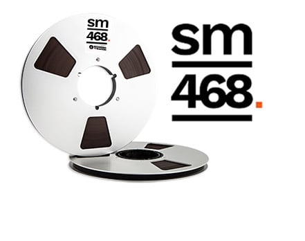 Image of SM468 1/4" X2500' 10.5" Metal Reel In White Hinged Box