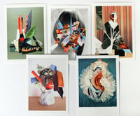 Cartes postales (lot de 5) - Collage Postcards 
