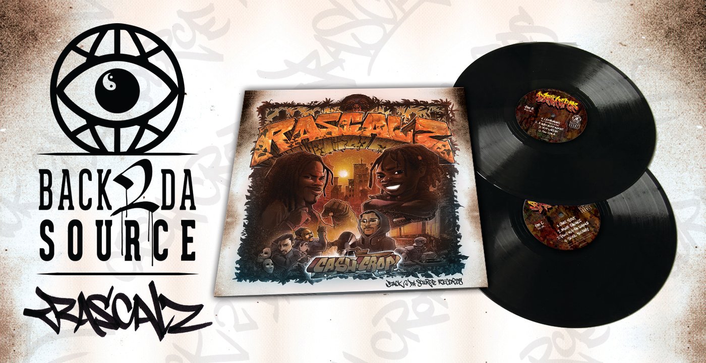 Rascalz - Cash Crop 2xLP (20th Anniversary Gatefold Edition) SOLD