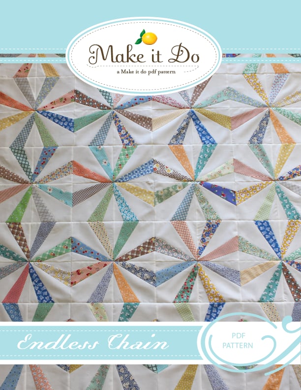 Make It Do Endless Chain PDF Quilt Pattern