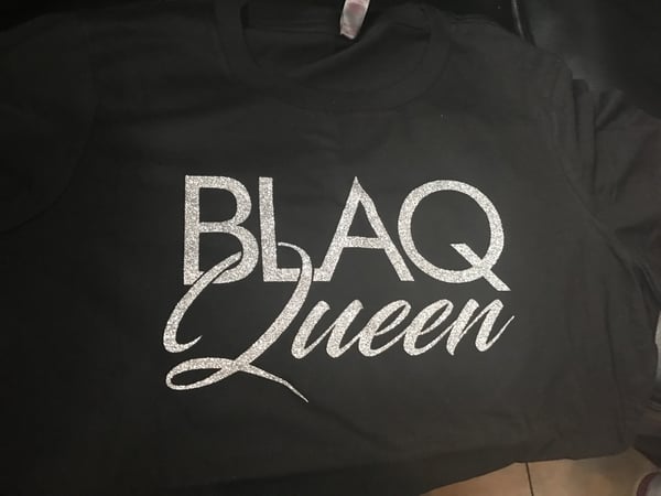 Image of BLAQ QUEEN BLACK AND SILVER