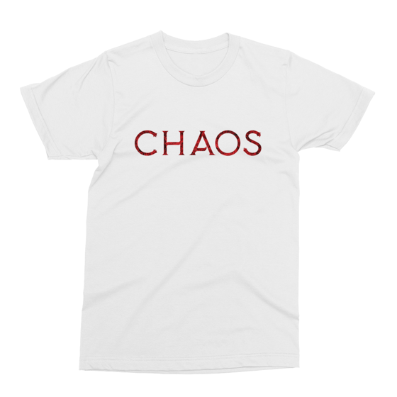 Image of Red Rose Chaos Logo Tee