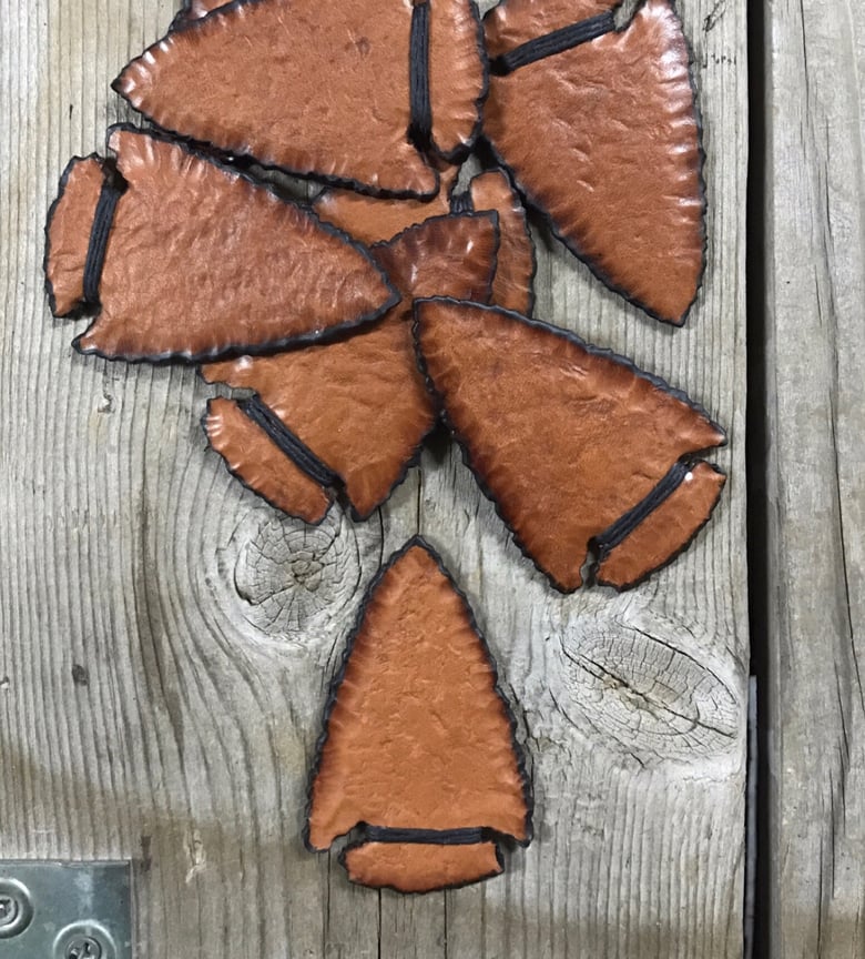 Image of Leather Arrowhead V.1