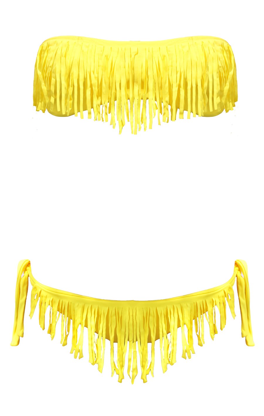 Image of FRANGE Fascia Imbottita & Annodato Brasiliano con Frange