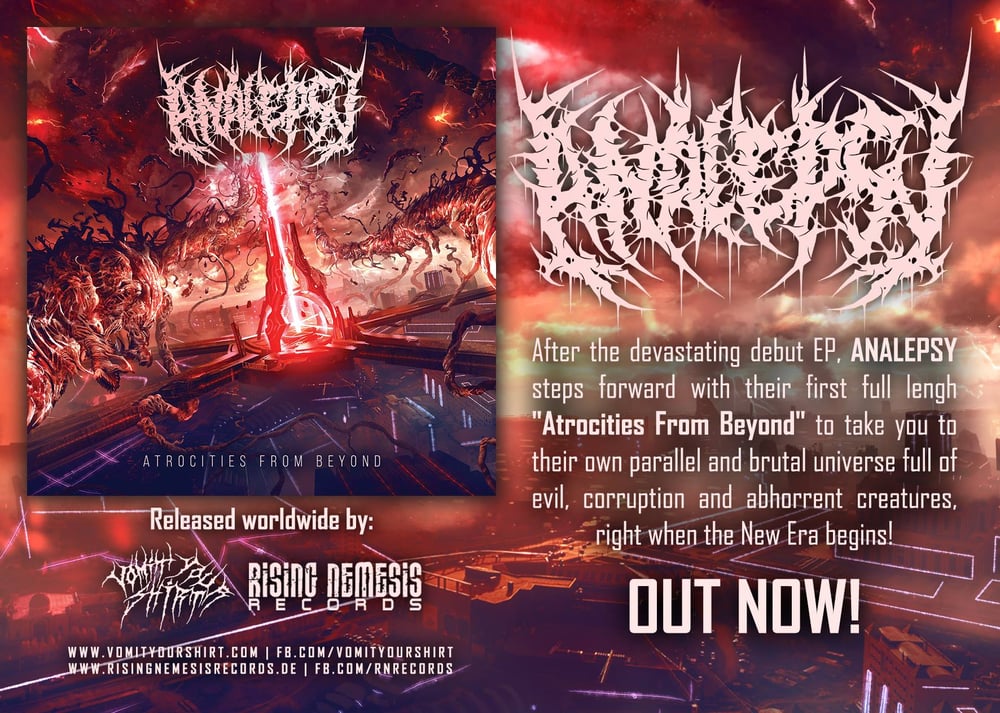 ANALEPSY - Atrocities from Beyond Slipcase CD