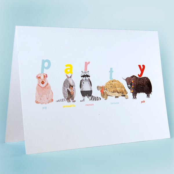 Image of Party Animal Card