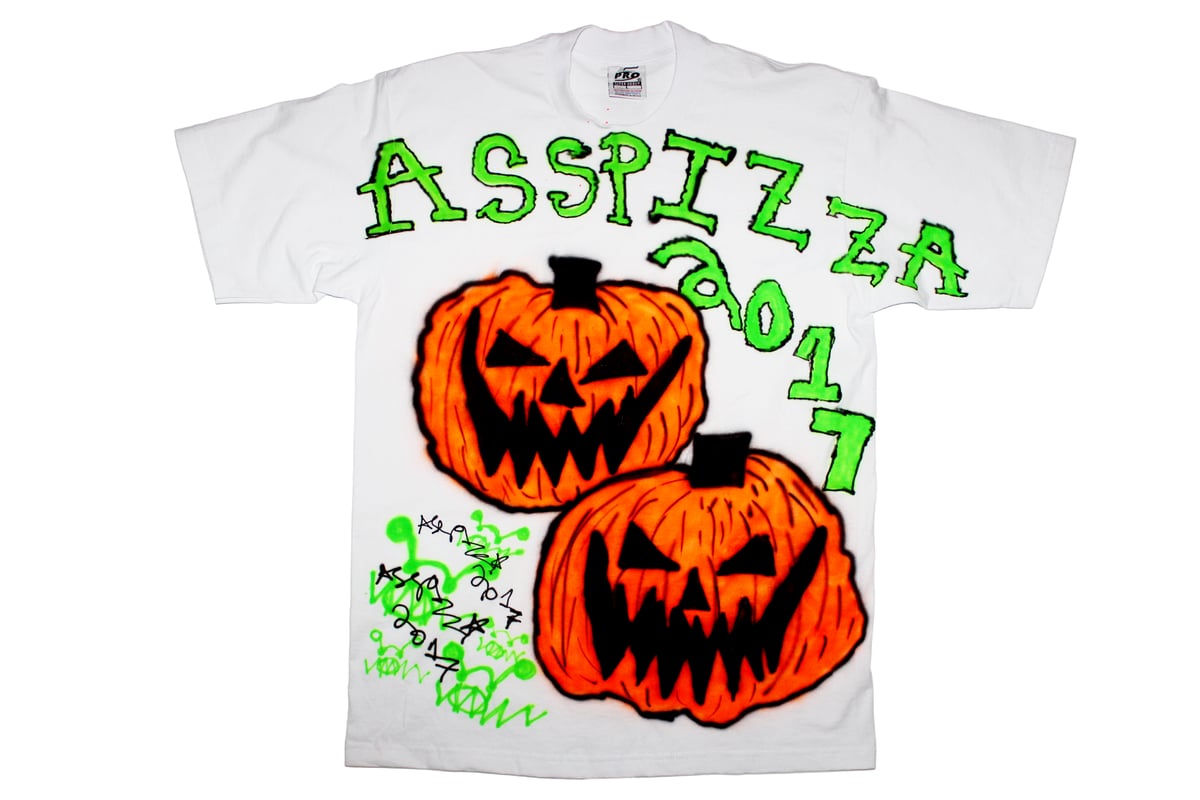 Image of Airbrushed Pumpkin Shirt  